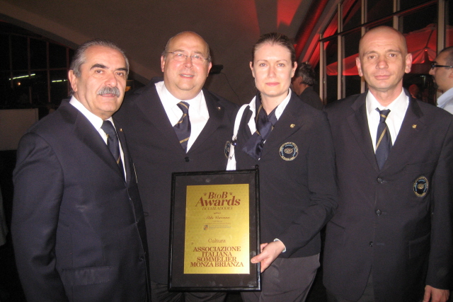 Premio Cultura del Best to Brianza Award 2012 a AIS Monza e Brianza