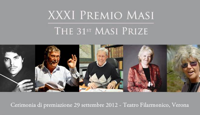 XXXI edizione del Premio Masi: premiati i vincitori 2012
