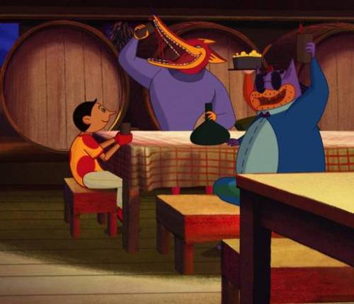 PINOCCHIO sull'etichetta della bottiglia
