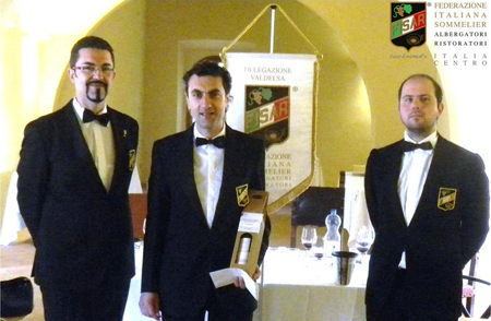 Italia del Centro: eletto il miglior sommelier dell'anno 2013