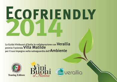 Villa Matitle Vince il premio Ecofriendly