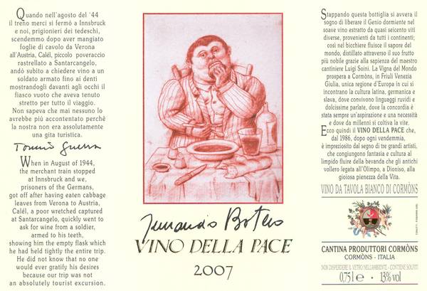 Mostra Opac: Vino per la pace