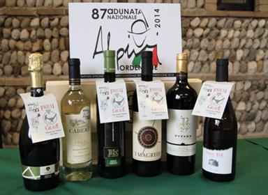 Adunata degli Alpini 2014 : i vini partner sono stati premiati al Vinitaly 2014