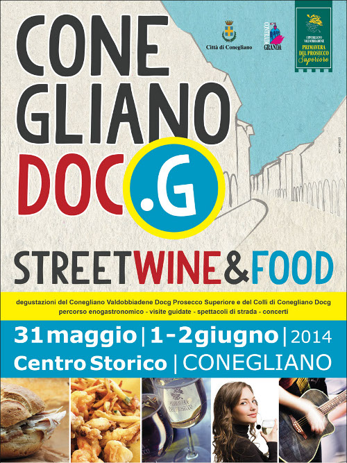 Si avvicina il Conegliano Doc.g Street Wine and Food 2014
