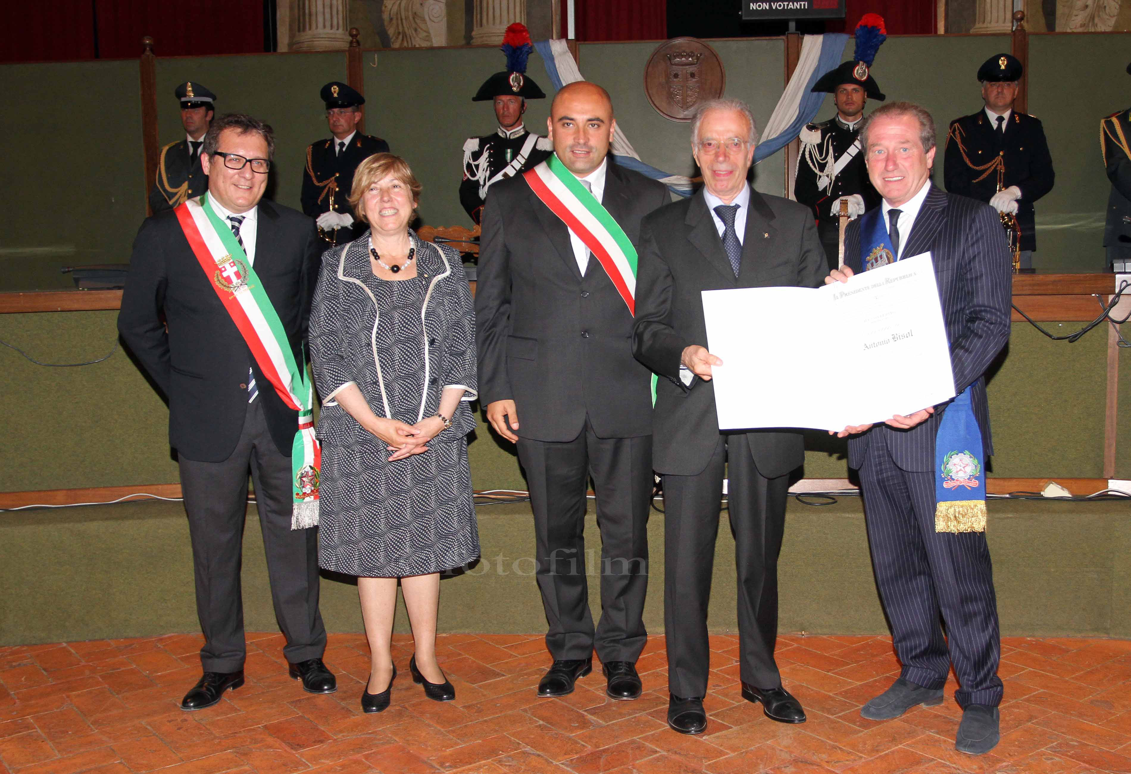 Antonio Bisol  Cavaliere della Repubblica