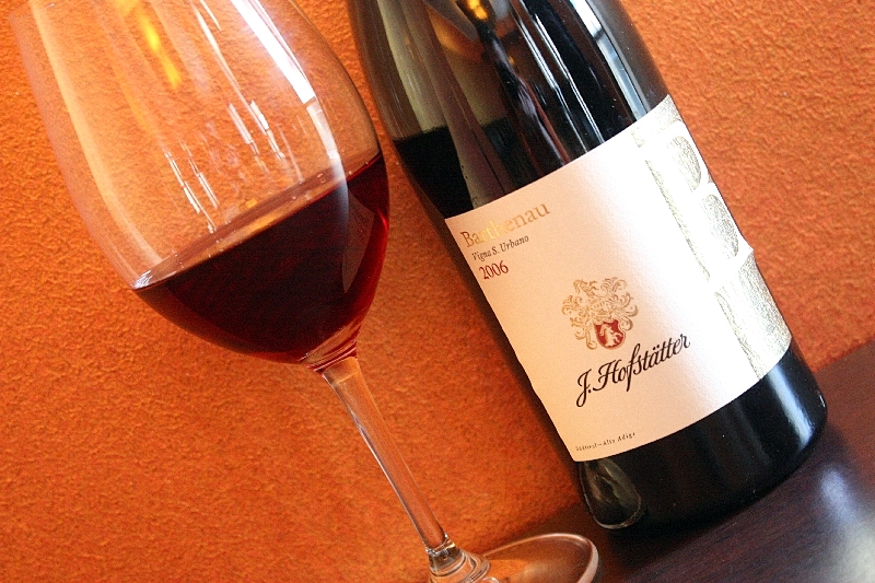 HOFSTTTER: VIGNA  Cru del territorio riconosciuta anche in Alto Adige