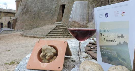 L'incontro tra vino Orcia e il diamante delle Crete alla Gran cena nel Castello