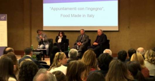 FOOD La Storia di un successo raccontata dai protagonisti del Made in Italy Alla LUISS tornano gli Appuntamenti con l'Ingegno