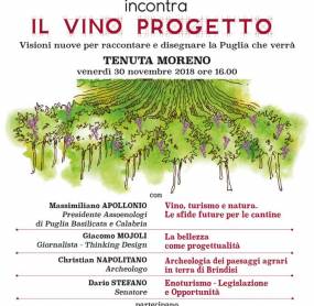 Vino paesaggio incontra il vino progetto incontro a Mesagne con Giacomo Mojoli