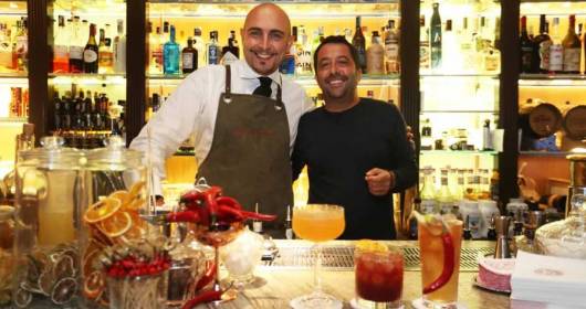 Cucina borbonica dello chef stellato Pasquale Palamaro e i cocktail eco-friendly di Salvatore D'Anna