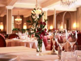 sala ristorante del Miramonti Majestic Grand Hotel di Cortina d’Ampezzo 