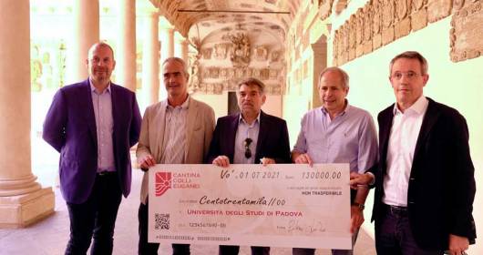 Cantina Colli Euganei finanzia la ricerca: 130.000 euro all'Università di Padova