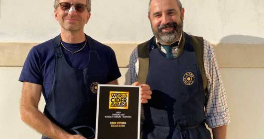 World Cider Awards 2021: Sidro Vittoria vince l'oro con Italian Bloom