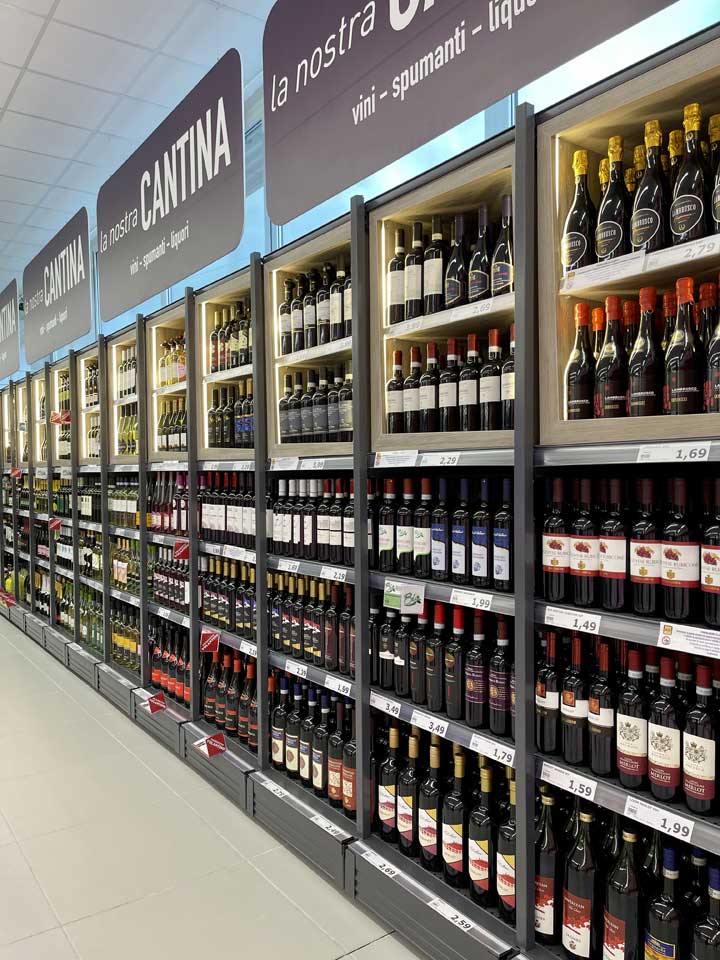 MD investe sul reparto vino: +13,2 di bottiglie vendute 