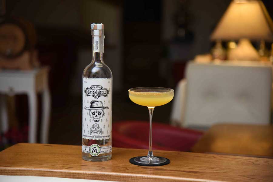 Il twist sul Margarita nel drink MA.LAWA di Leandro Serra, bar manager del The Duke Cocktail Lounge Bar de La Maddalena