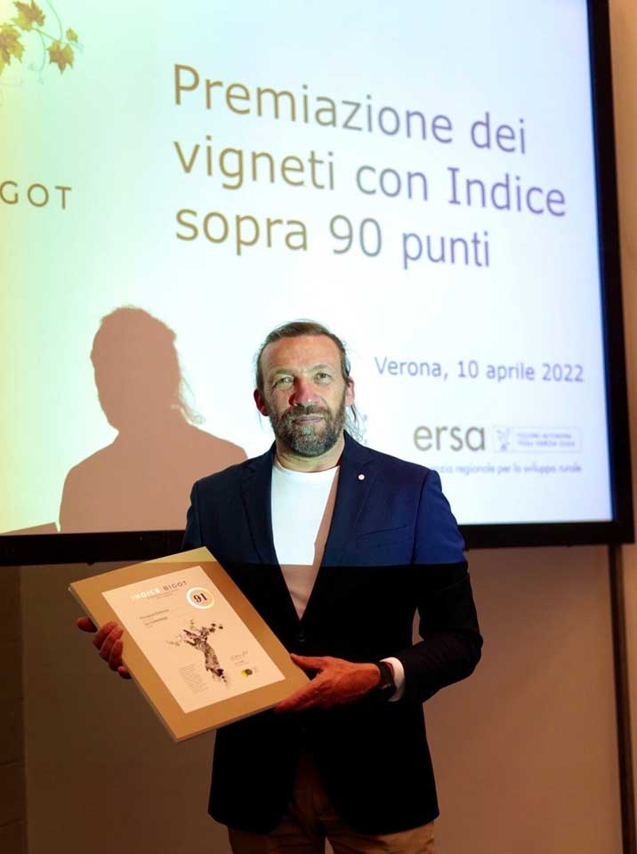 Indice Bigot: a Vinitaly premiati i migliori vigneti