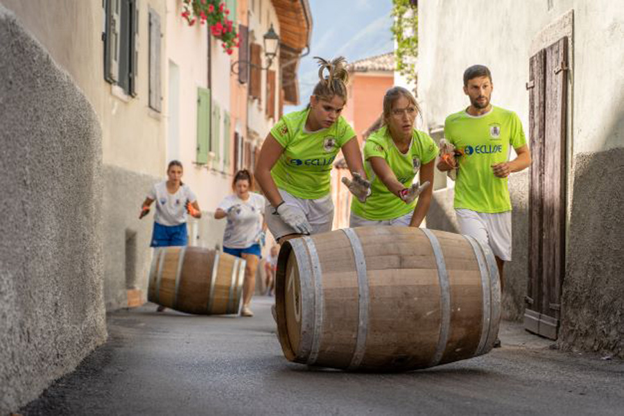 Palio delle Botti tra Città del Vino ad Uva e dintorni la settima tappa, Trentino