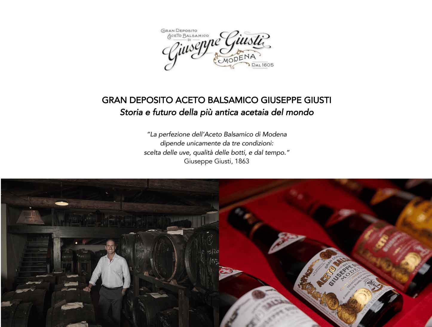 Dall’Aceto Balsamico di Modena all’Amarone della Valpolicella