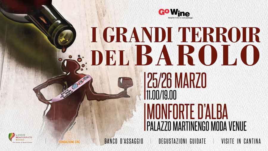  Aperta la vendita online dei biglietti per il banco d'assaggio de  I Grandi Terroir del Barolo