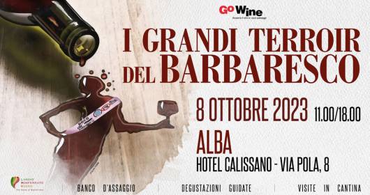 I Grandi Terroir del Barbaresco, Alba Hotel Calissano domenica 8 ottobre