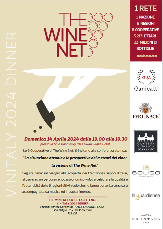 La situazione attuale e le prospettive dei mercati del vino - 14 aprile ore 19 - Vinitaly 