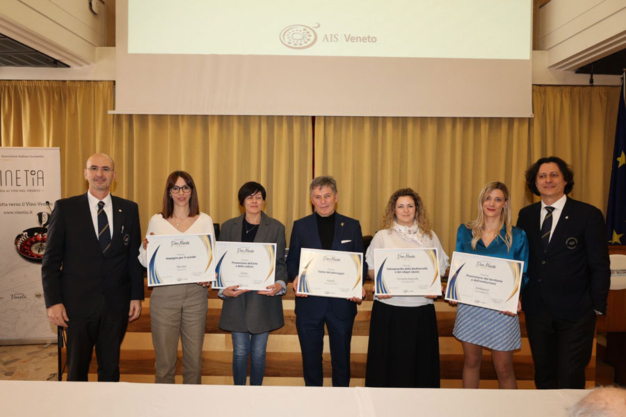 Memorial Dino Marchi: AIS Veneto premia cinque cantine del territorio