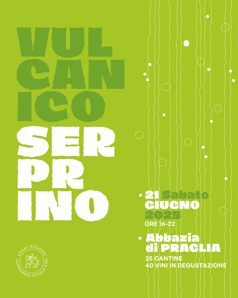 VULCANICO SERPRINO APRE L’ESTATE SUI COLLI EUGANEI