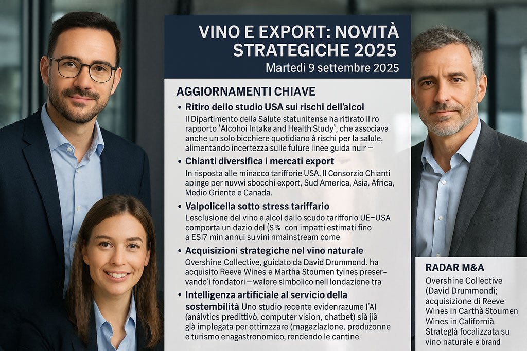 report mattutino di domenica 9 settembre 2025