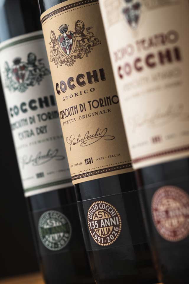 AL VINITALY I 135 ANNI DI COCCHI CON IL BAROLO CHINATO TIPO ESPORTAZIONE