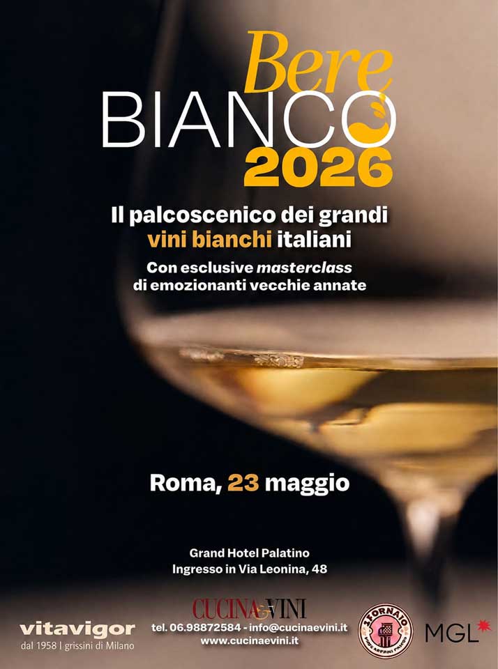 A Roma i Grandi Vini Bianchi Italiani